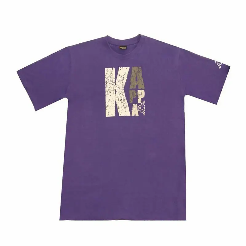 Maglia a Maniche Corte Uomo Kappa Sportswear Logo Viola | Kappa Viola iris