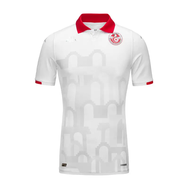 Maglia Away Tunisie Kombat Pro 2024 | Kappa Bianco