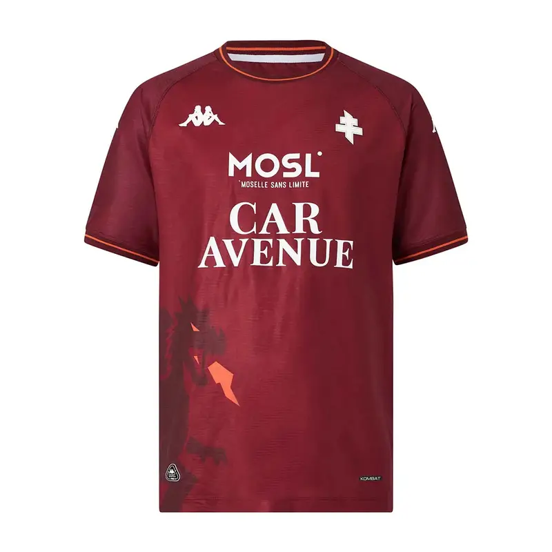 Maglia Casa Metz 2025/26 Rouge