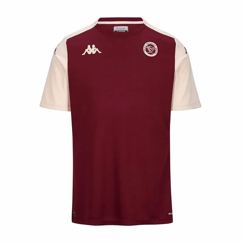Maglia Da Allenamento Abou Pro 8 Ubb 24/25 Bordeaux E Beige Adulto | Kappa