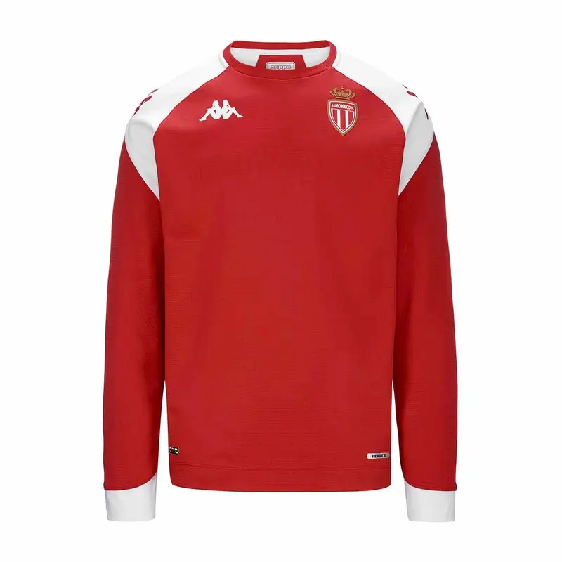 Maglia da allenamento AS Monaco Pro 7 2023/24 | Kappa Rosso