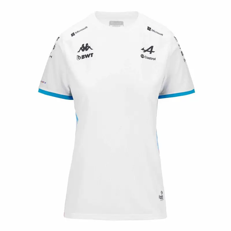 Maglia da donna Alpine F1 Adoliw 2024 Blanc