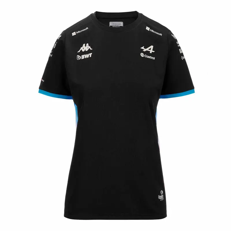 Maglia da donna Alpine F1 Adoliw 2024 Noir