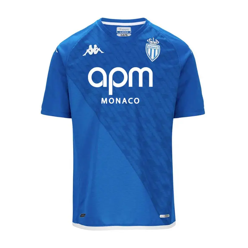 Maglia da portiere per bambini AS Monaco Kombat 2023/24 Bleu
