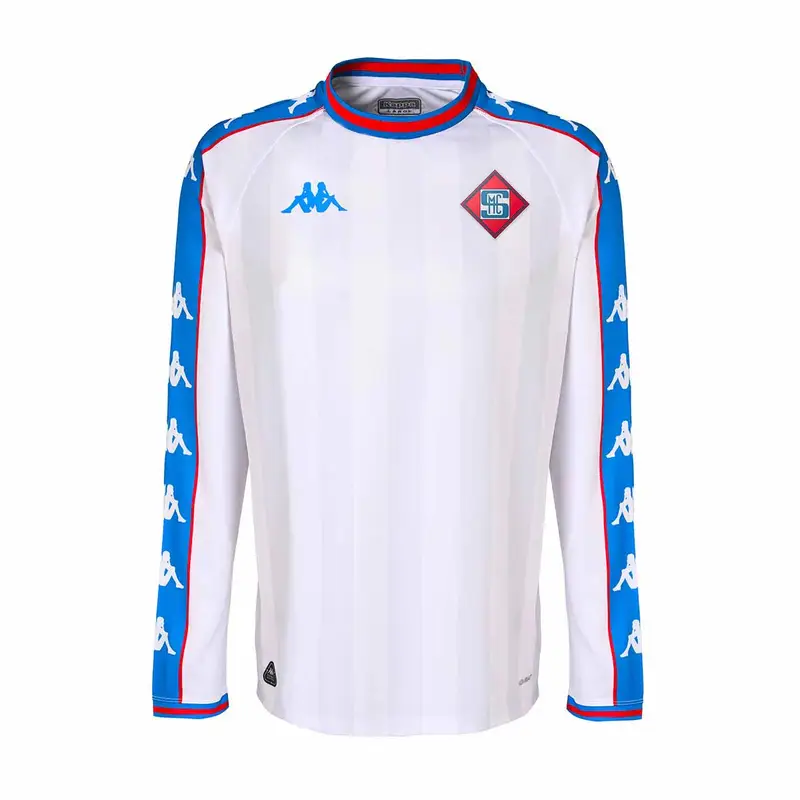 Maglia da trasferta a maniche lunghe bambino SM Caen 2024/25 Blanc