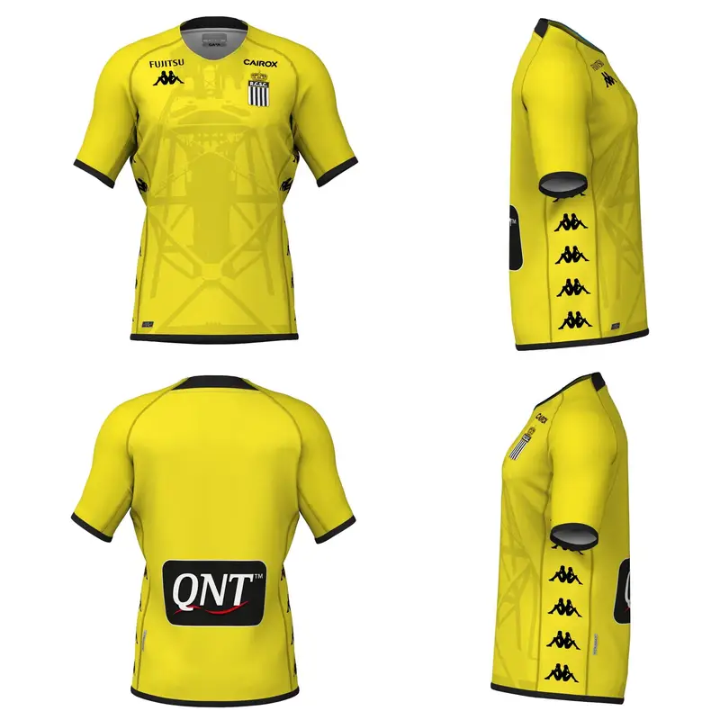 Maglia da trasferta per bambino RSC Charleroi 2022/23 Jaune
