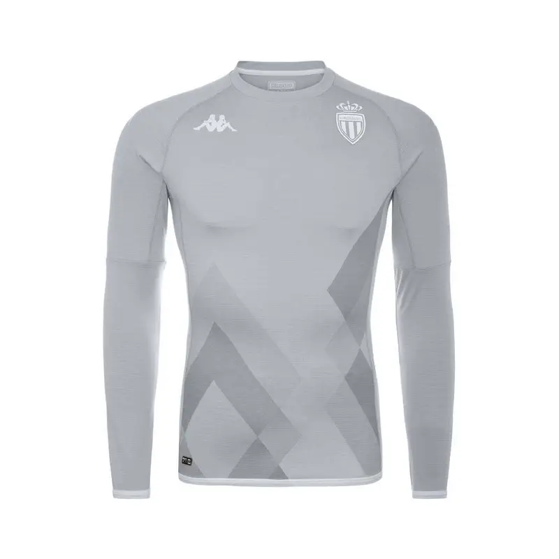 Maglia gara portiere a maniche lunghe AS Monaco Kombat Pro 2022/23 Gris
