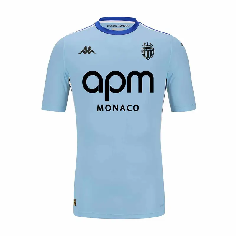 Maglia gara portiere AS Monaco Kombat 2024/25 Gris