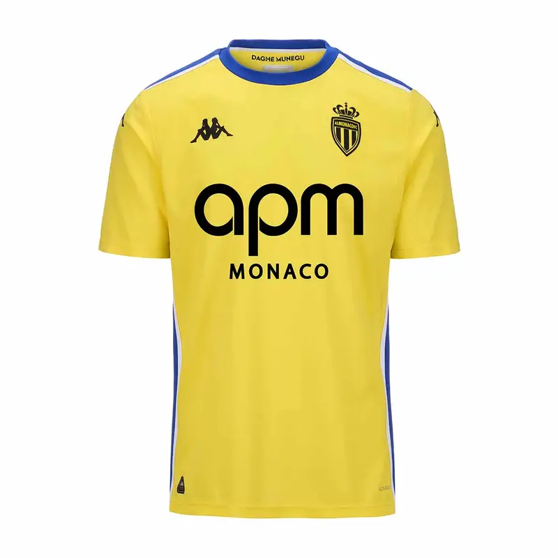 Maglia gara portiere AS Monaco Kombat 2024/25 Gris