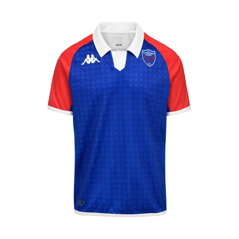 Maglia Home per bambini FC Grenoble Rugby 2022/23 | Kappa Blu