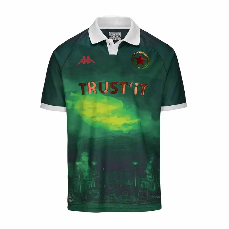 Maglia Home per bambini Red Star FC 2024/25 Vert