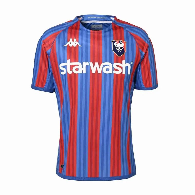 Maglia Home per bambini SM Caen Kombat 2022/23 Rouge