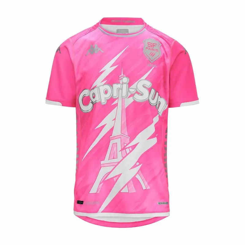 Maglia home per bambini Stade Français 2023/24 | Kappa Rosa