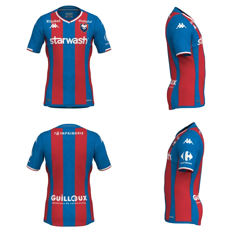 Maglia Home SM Caen Kombat 2023/24 Bleu