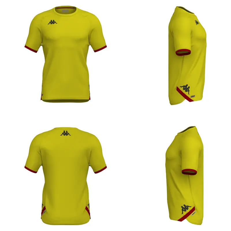 Maglia Kappa Abou Pro 6B Jaune