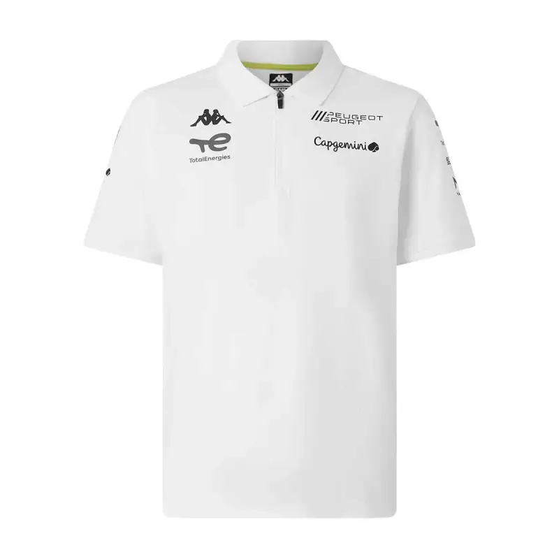 Maglia Kappa Andrew Peugeot Sport Blanc
