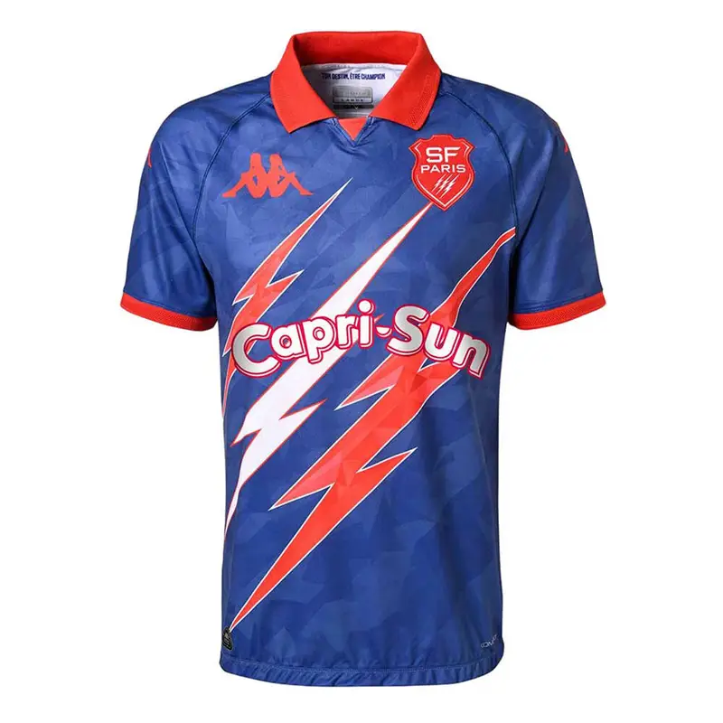 Maglia Replica Esterno Stade Français Per Adulto 24/25 | Kappa Blu