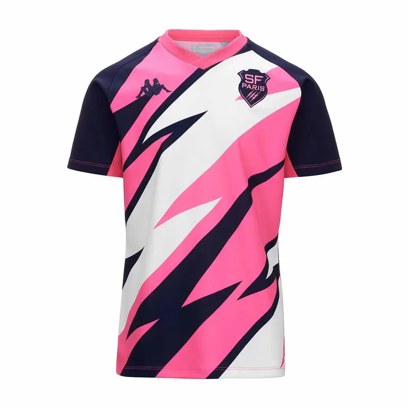 Maglia Stade Français Bemi 2023/24 | Kappa Rosa
