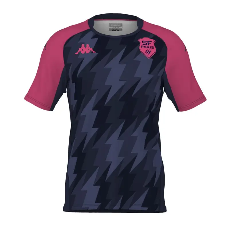 Maglietta Da Allenamento Per Bambini Telese Stade Français Blu Marino | Kappa Blu navy