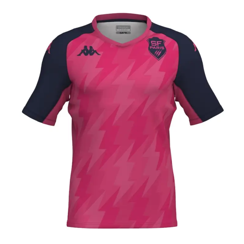 Maglietta Da Allenamento Rosa Stade Français Parigi Per Adulti | Kappa