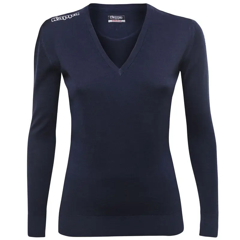 maglione da donna in lana blu da fitness | Kappa