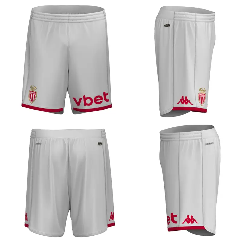 Pantaloncini calcio AS Monaco Kombat Ryder Pro 2023/24 Blanc