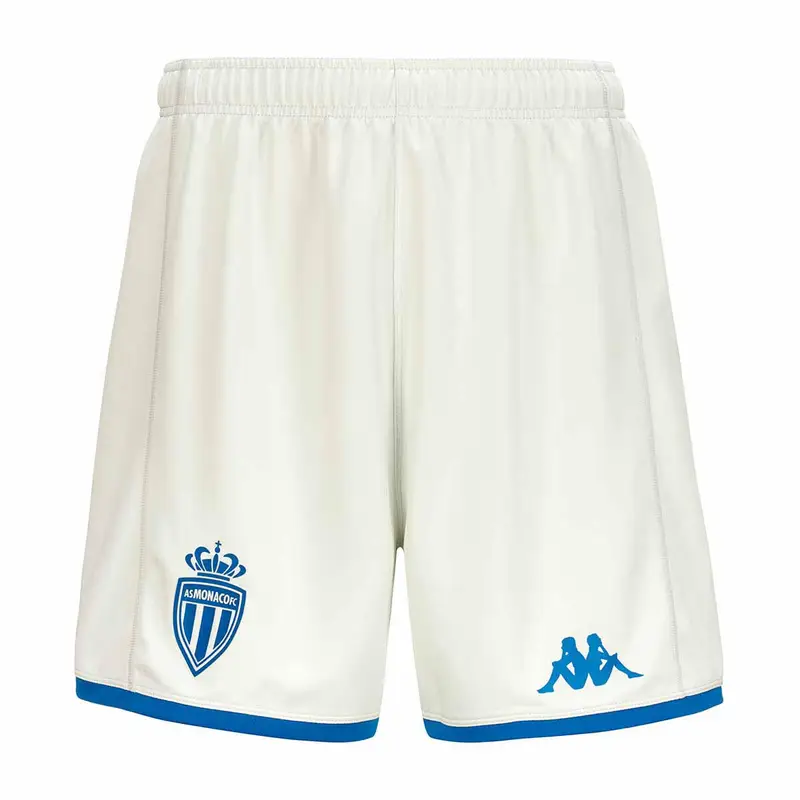 Pantaloncini calcio AS Monaco Kombat Ryder Pro 2023/24 | Kappa Bianco