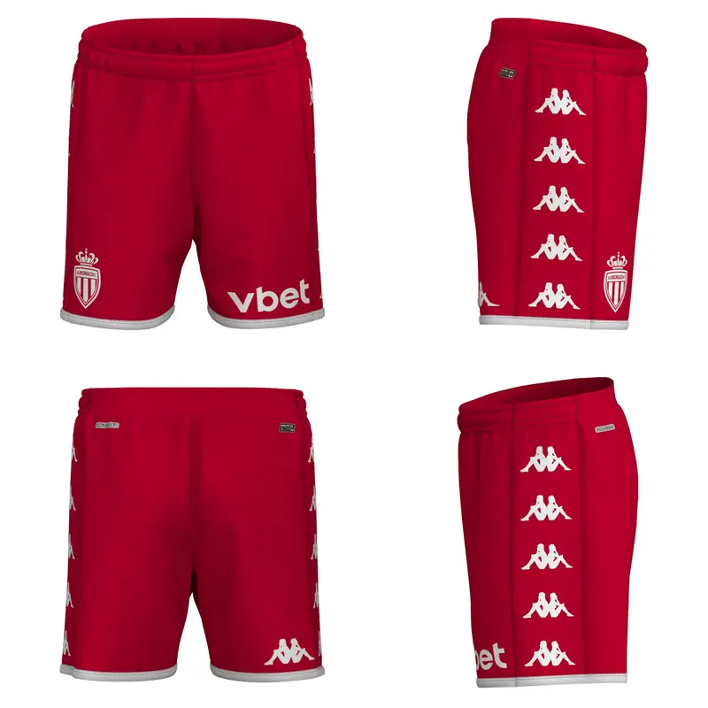 Pantaloncini calcio AS Monaco Kombat Ryder Pro Rouge
