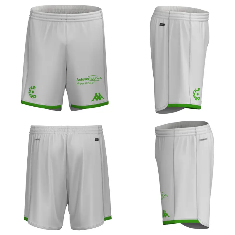 Pantaloncini calcio Cercle Bruges Kombat Ryder 2023/24 Blanc