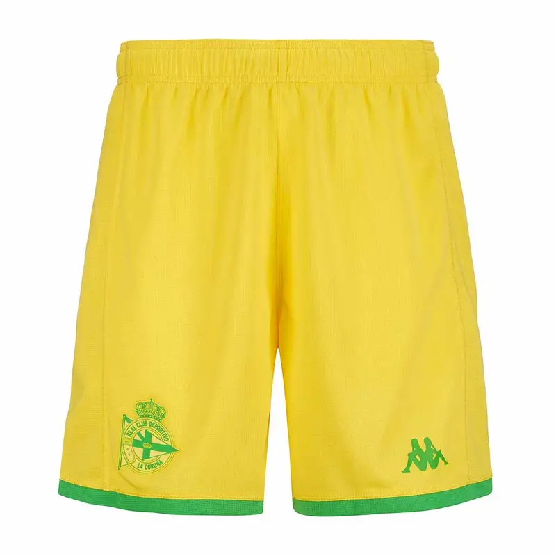Pantaloncini calcio Deportivo La Corogne Kombat Ryder 2023/24 | Kappa Giallo