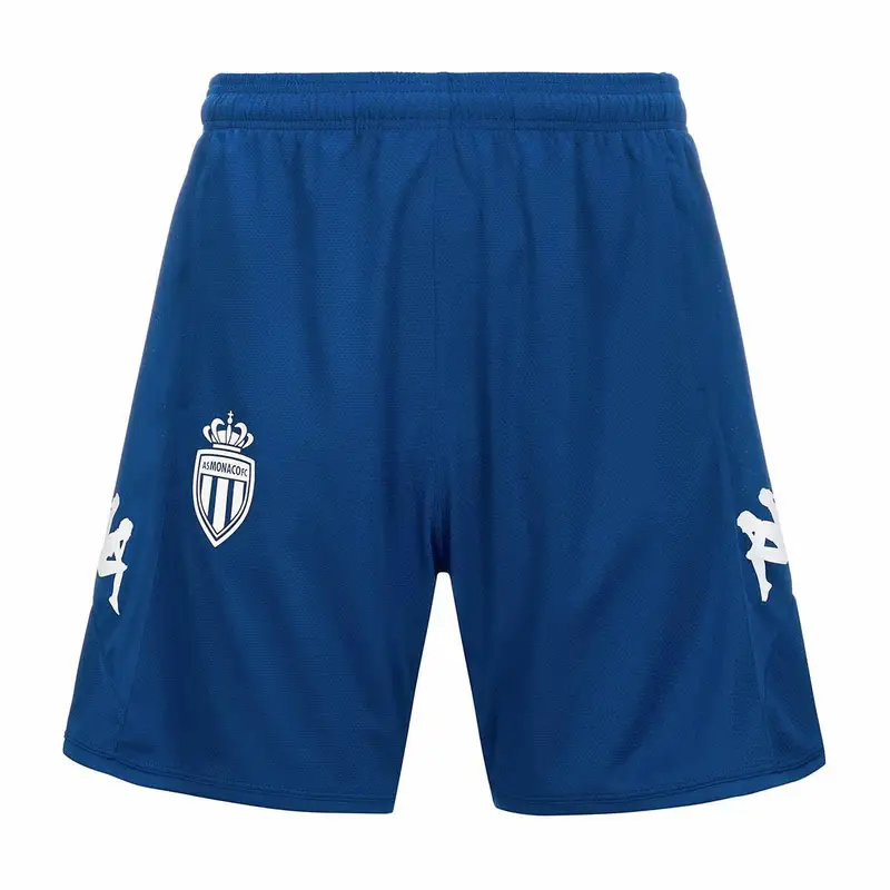 Pantaloncini da allenamento per bambini AS Monaco Ahorazip Pro 7 2023/24 | Kappa Blu