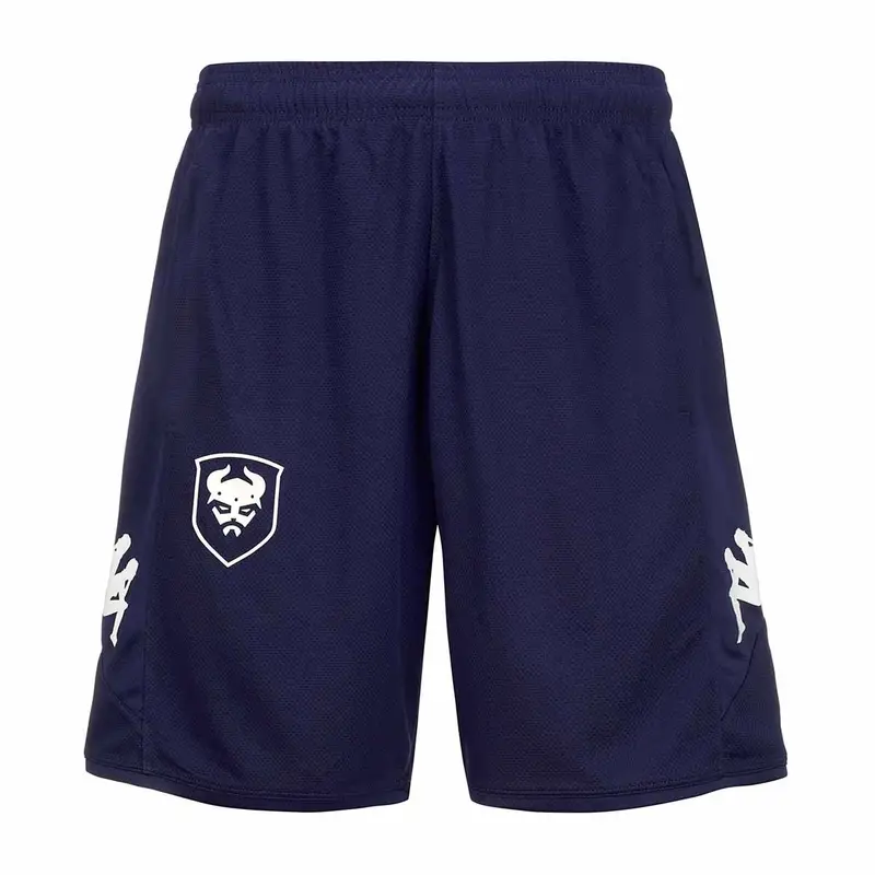 Pantaloncini da allenamento SM Caen Ahorazip Pro 7 2023/24 | Kappa Blu