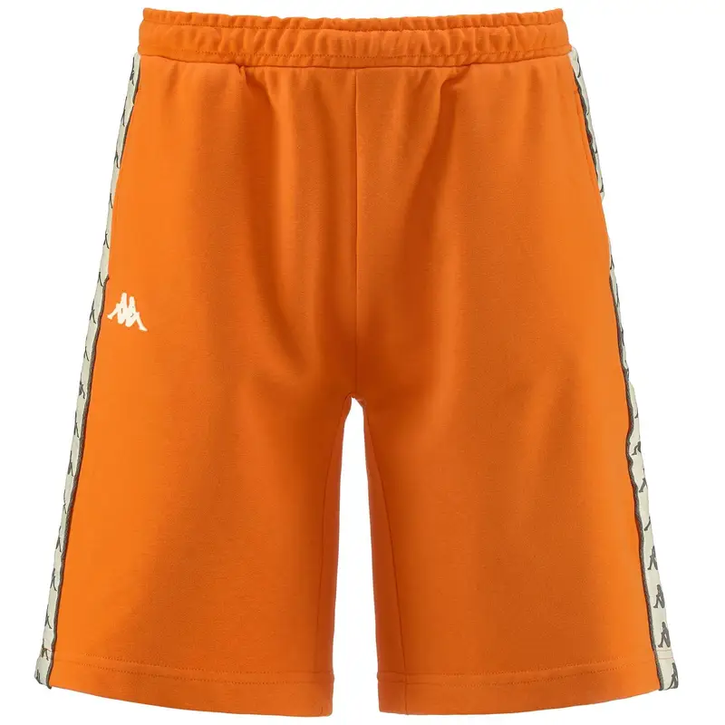 pantaloncini da bambino in cotone arancio da allenamento | Kappa Arancione mango