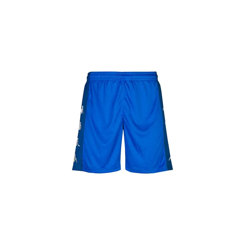 pantaloncini da bambino in poliestere blu da calcio | Kappa