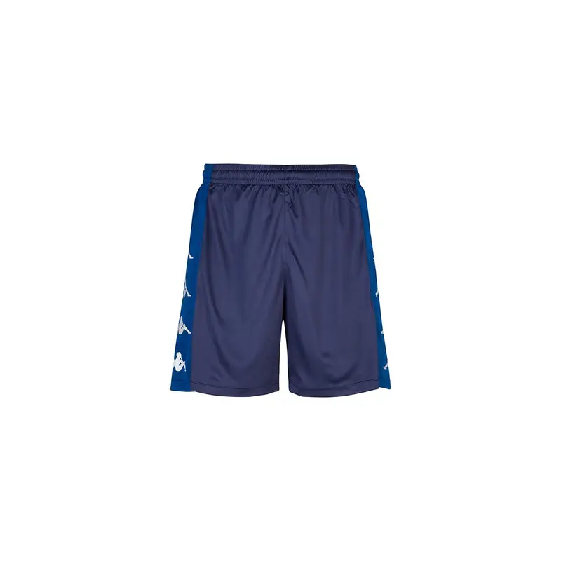 pantaloncini da bambino in poliestere blu da calcio | Kappa