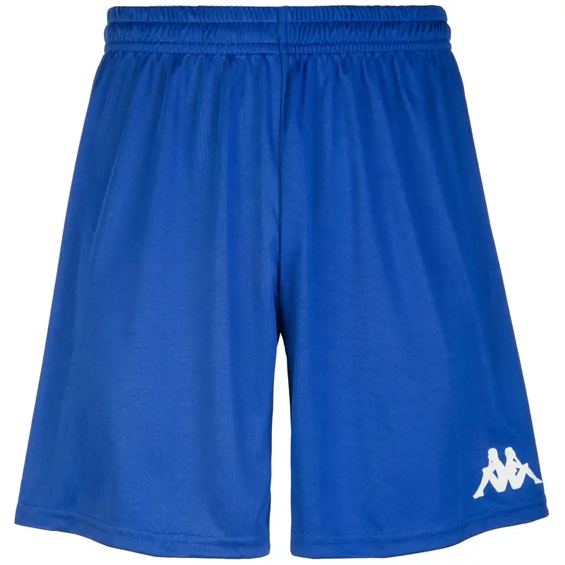 pantaloncini da bambino in poliestere blu da calcio | Kappa