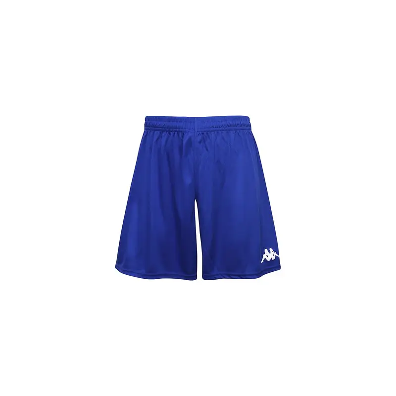 pantaloncini da bambino in poliestere blu da calcio | Kappa