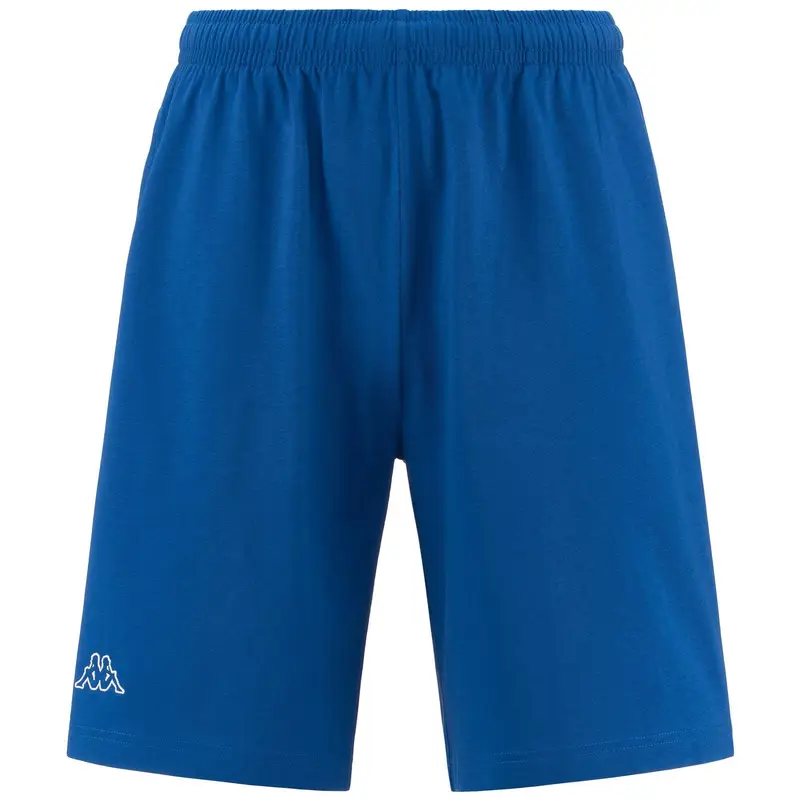 pantaloncini da uomo in cotone blu da fitness | Kappa