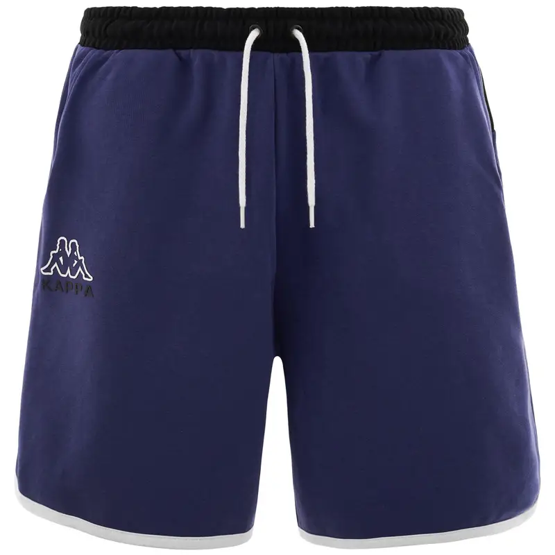 pantaloncini da uomo in cotone blu da fitness | Kappa