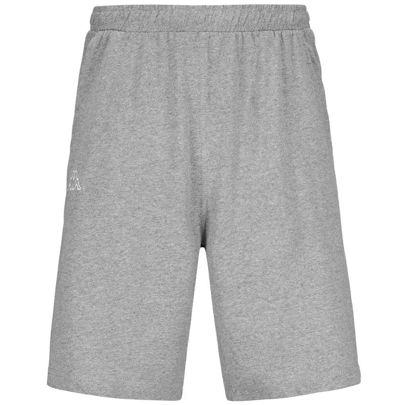pantaloncini da uomo in cotone grigio da fitness | Kappa Grigio scuro