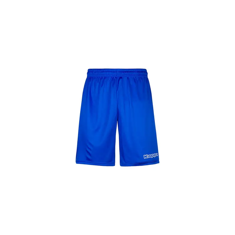 pantaloncini da uomo in poliestere blu da calcio | Kappa