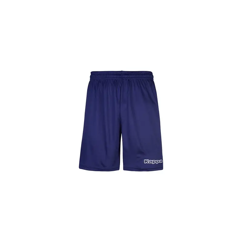 pantaloncini da uomo in poliestere blu da calcio | Kappa