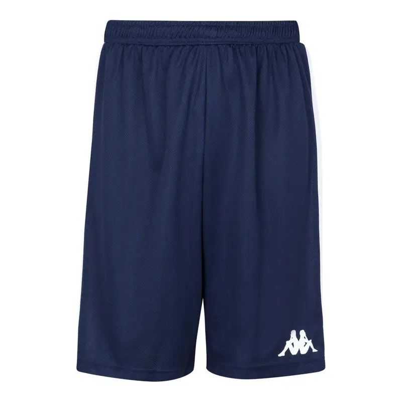 pantaloncini da uomo in poliestere blu da cardio training | Kappa