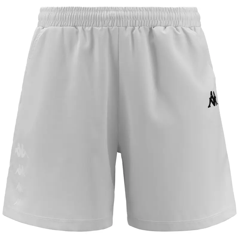 pantaloncini da uomo in poliestere grigio da fitness | Kappa Grigio scuro