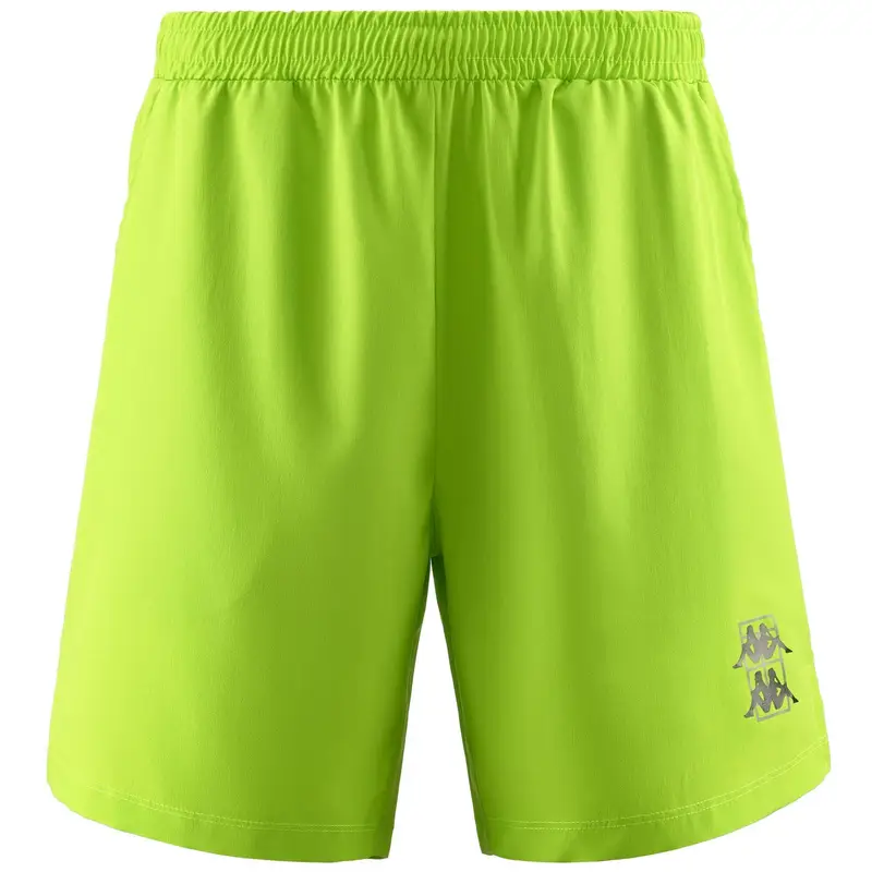 pantaloncini da uomo in poliestere verde da padel | Kappa
