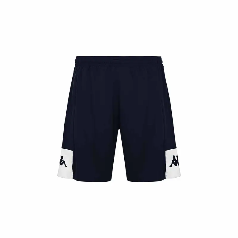 Pantaloncini sportivi da bambino in poliestere blu da calcio | Kappa