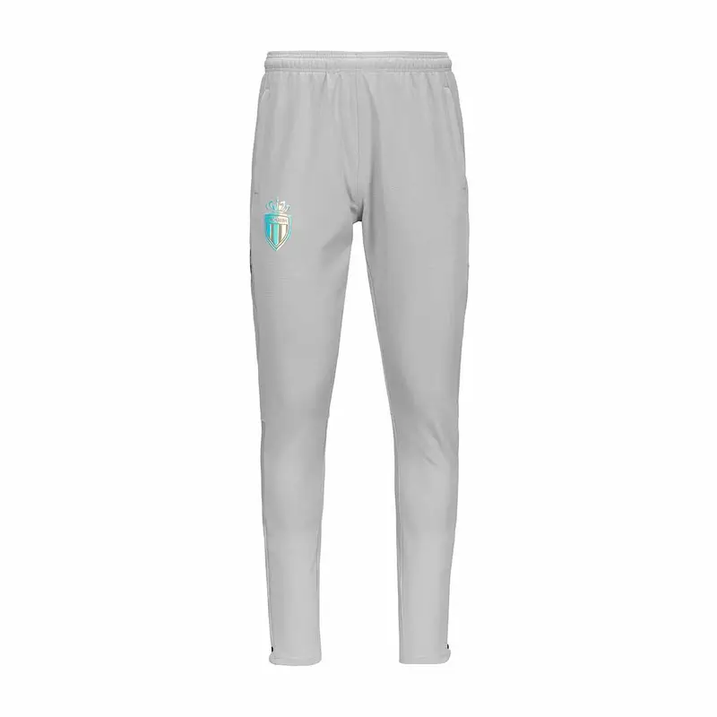 Pantaloni allenamento AS Monaco Abunszip Pro 7 2023/24 | Kappa Grigio