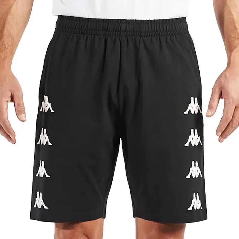 Pantaloni Corti Sportivi da Uomo Kappa Kortimery Nero | Kappa