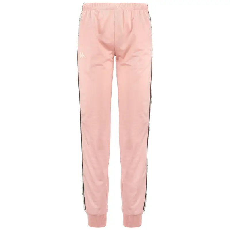 pantaloni da bambina in poliestere rosso da allenamento | Kappa