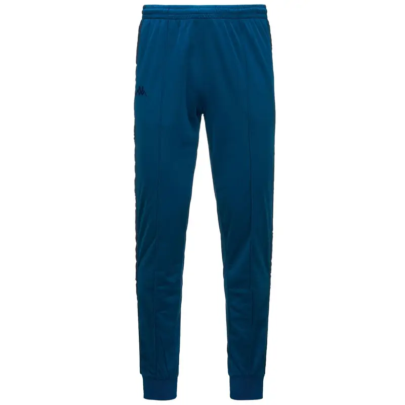 pantaloni da bambino in poliestere blu da allenamento | Kappa